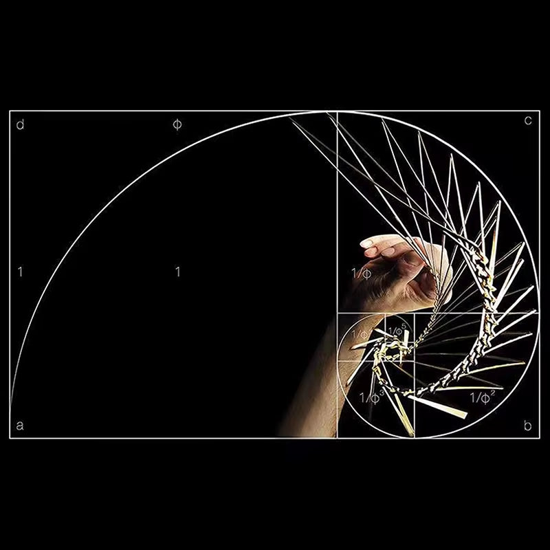Square Wave Kinetic Spinner Creative Design of Decorative Ornaments Modern Abstract Ornaments Autism ADHD Toys Fidget