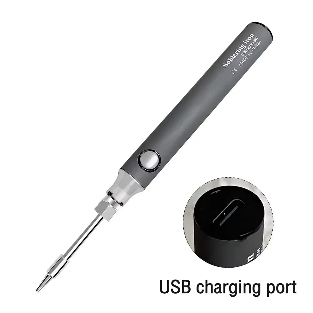 USB Charging Thread Cord Burner Welding Pen Portable Soldering Iron 5V Wax Melt Wire Burner for Jewelry,Leathercraft,Crayon