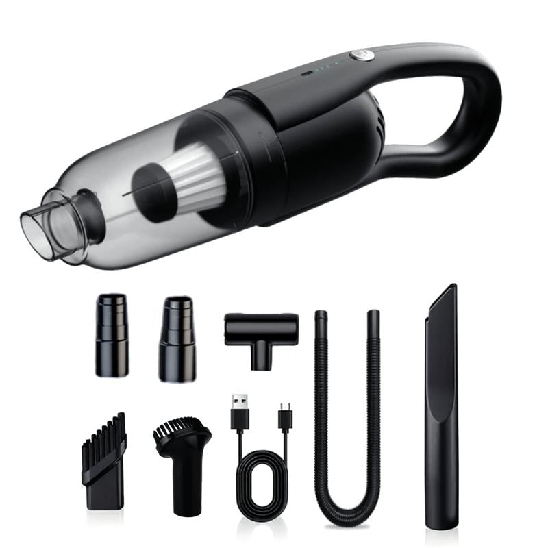 Cordless Car Vacuum High Power, 42000Pa/55W, Robustclean Mini Vacuum with Flexible Hose and Pet Brush, Portable Vacuum for Car Interior Home Cleaning Cleaner Automotive