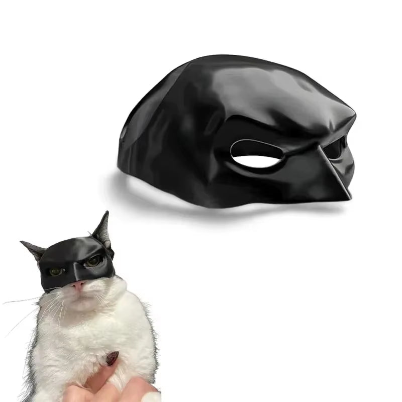 Cat Mask Cute Matte Bat Design for Pets Cool Cosplay Costume Accessory for Halloween Parties Cat Dogs Spooky Make-Up Party Toy