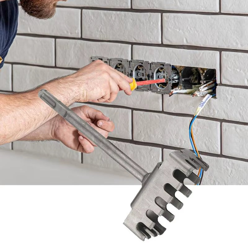 Creative Square Hole Cutter for Electrical Box 86-Type Square Socket High Carbon Steel Puncher for Water Electricity Installatio