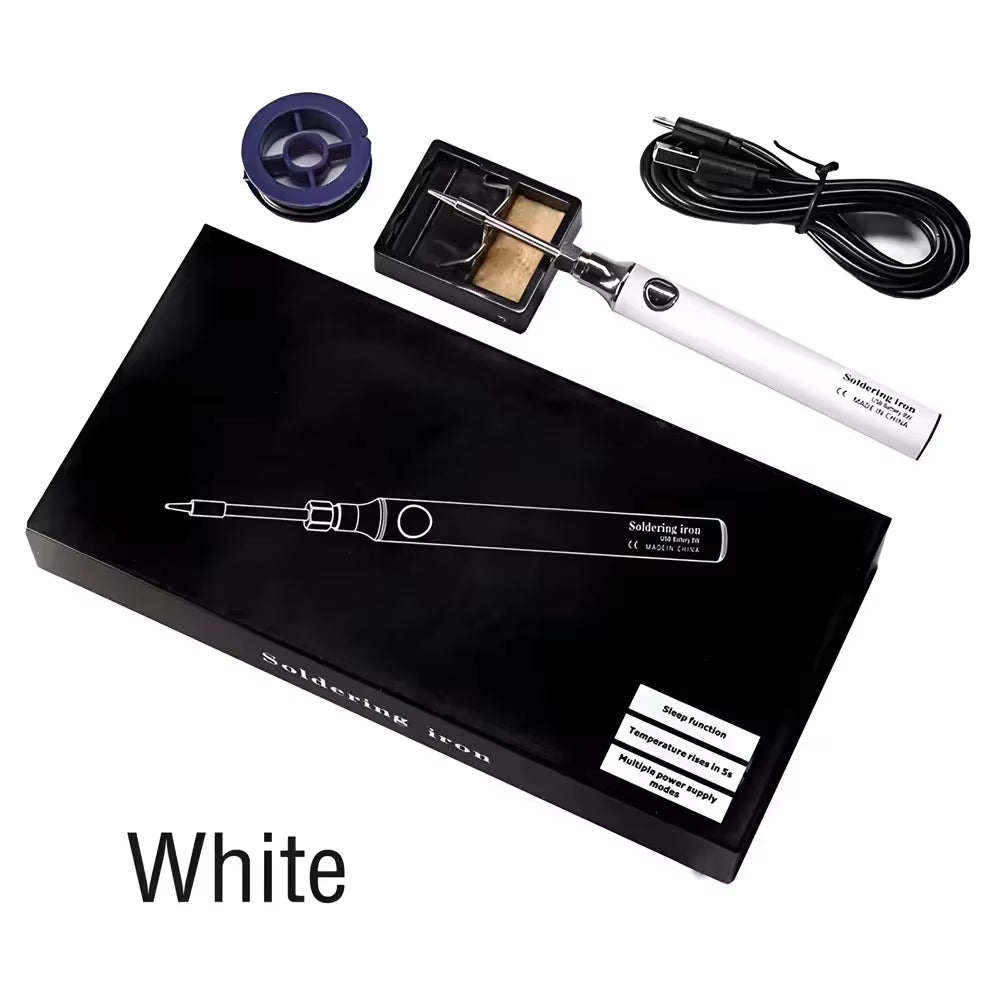 USB Charging Thread Cord Burner Welding Pen Portable Soldering Iron 5V Wax Melt Wire Burner for Jewelry,Leathercraft,Crayon