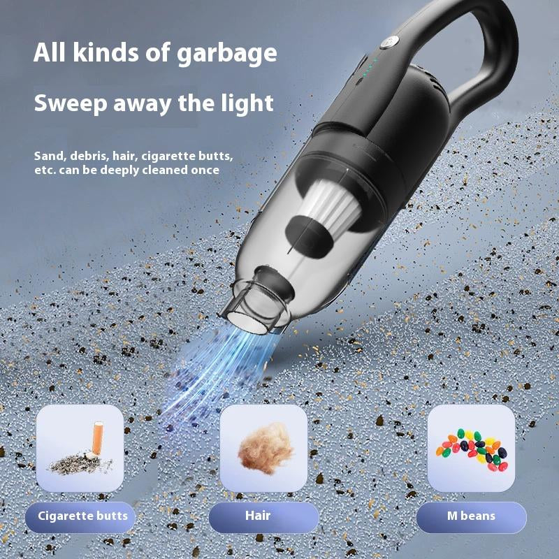 Cordless Car Vacuum High Power, 42000Pa/55W, Robustclean Mini Vacuum with Flexible Hose and Pet Brush, Portable Vacuum for Car Interior Home Cleaning Cleaner Automotive