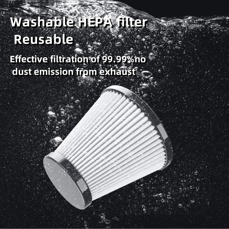 Cordless Car Vacuum High Power, 42000Pa/55W, Robustclean Mini Vacuum with Flexible Hose and Pet Brush, Portable Vacuum for Car Interior Home Cleaning Cleaner Automotive