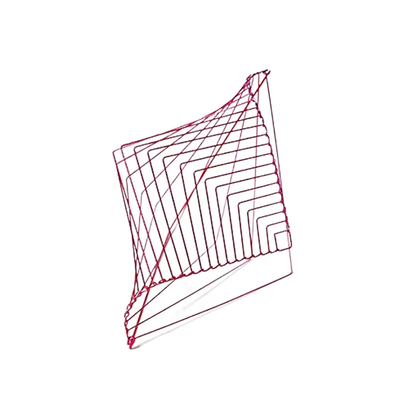 Square Wave Kinetic Spinner Creative Design of Decorative Ornaments Modern Abstract Ornaments Autism ADHD Toys Fidget