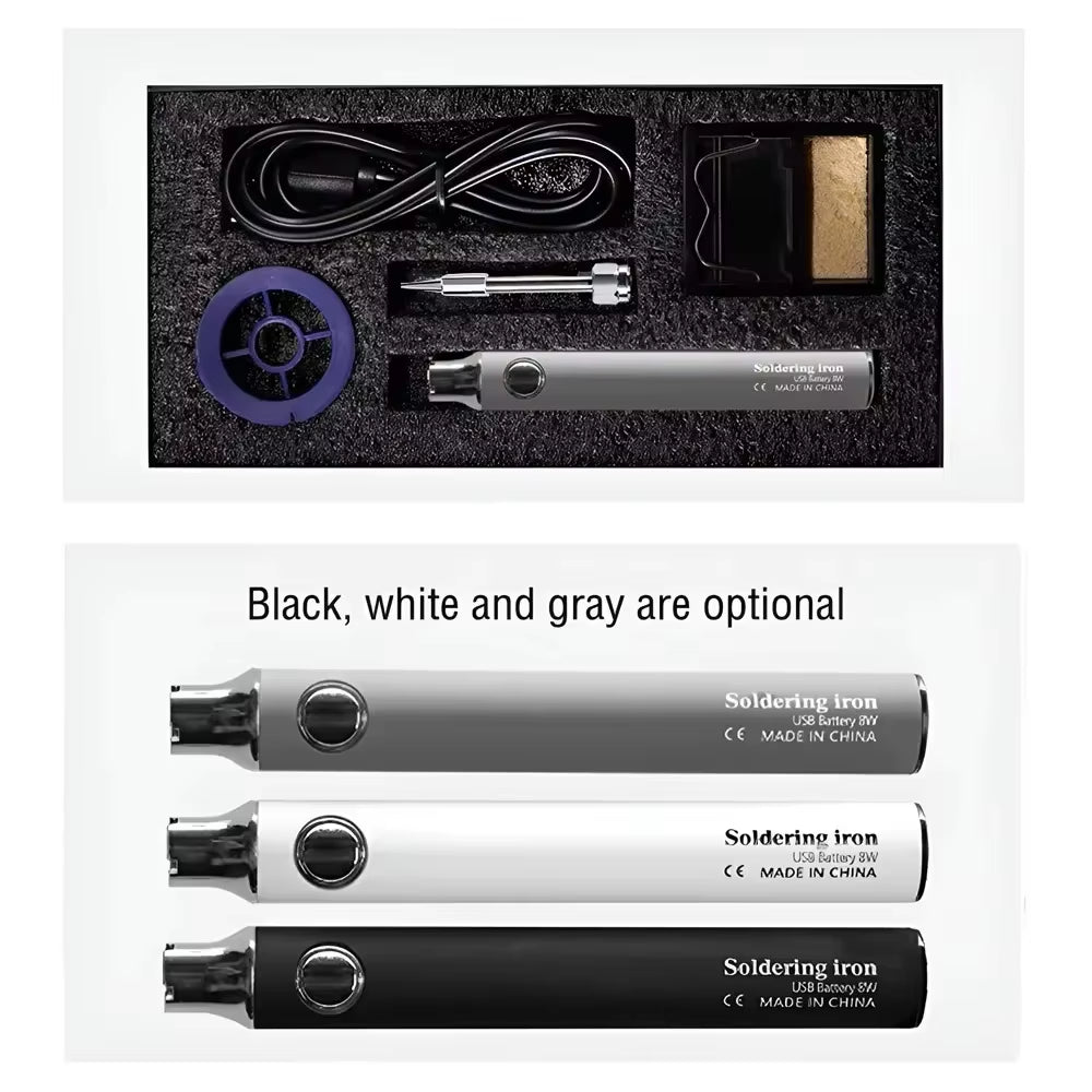 USB Charging Thread Cord Burner Welding Pen Portable Soldering Iron 5V Wax Melt Wire Burner for Jewelry,Leathercraft,Crayon