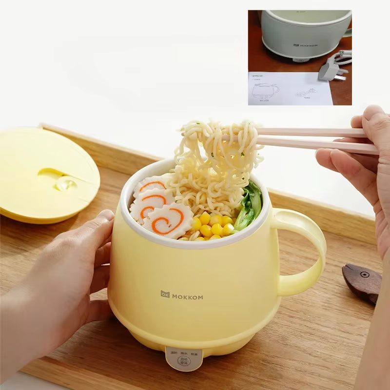 500Ml MOKKOM MK-383 Electrothermal Milk Cup,300W Home Multifunctional Electric Heating Milk Cup Heating Tea/Soup